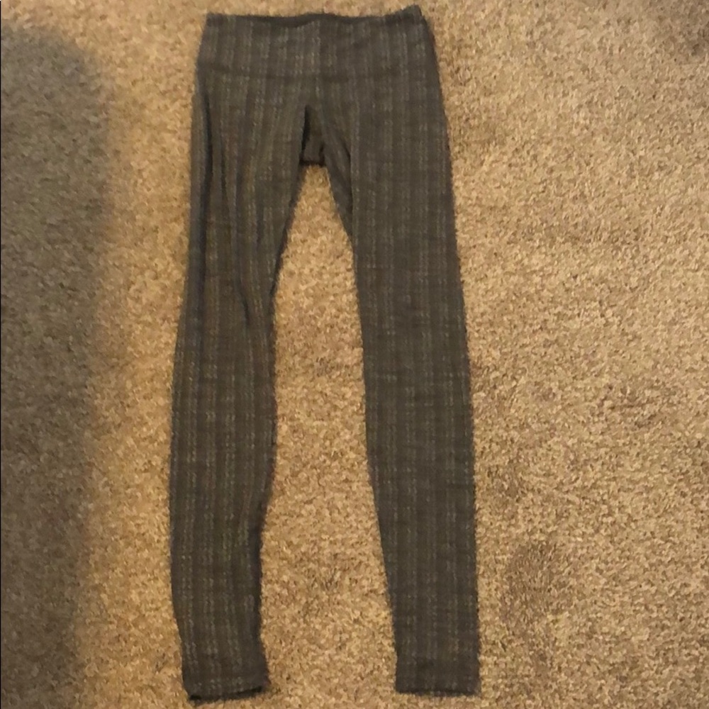 Patterned Lululemon leggings